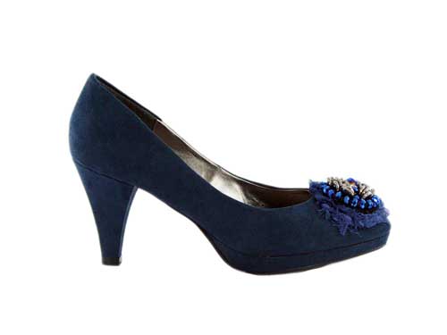 Zapatos de madrina azules