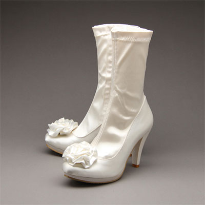 Elegir botas de novia