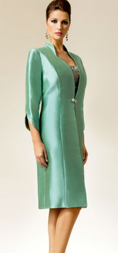 Vestido de madrina verde