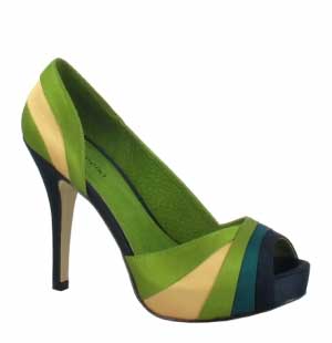 Zapatos de madrina verdes