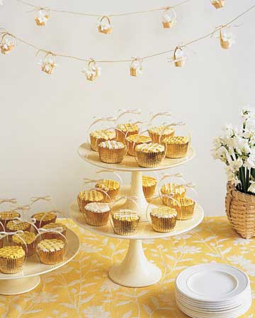 Regala cupcakes, es un detalle de boda precioso.