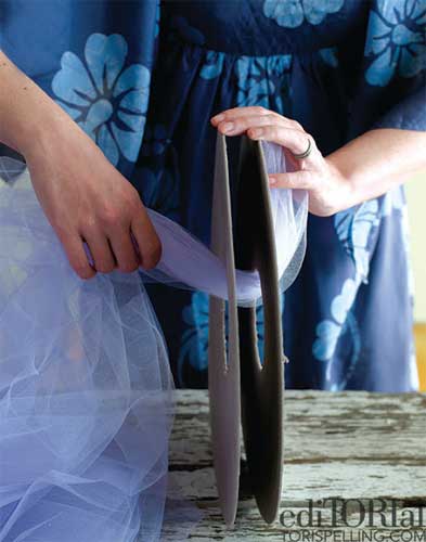 Pompones de tul para bodas Pompones de tul para bodas